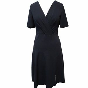 Sandra Darren Flutter Sleeve Scuba Dress {NWT)